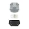 Truck-Lite Incandescent, 1 Bulb, License Light, Rectangular, Gray Bracket Mount, PL-10, 12V, Kit 15011-3 - alternate 1